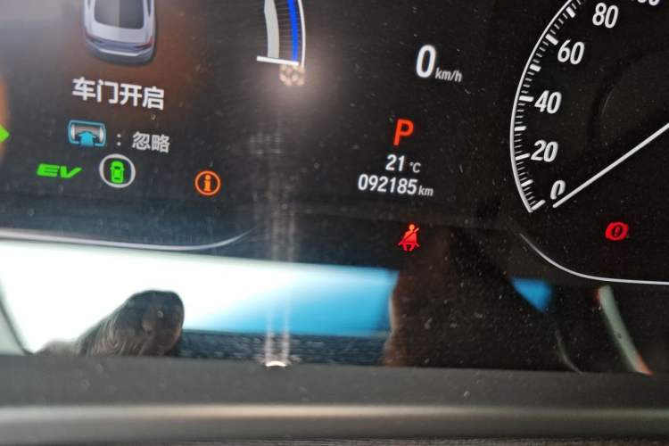 Used Honda Accord 2022 Xing·Hybrid 2.0L Xingling Version Odometer Close Up