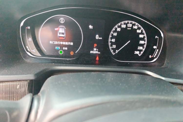 Used Honda Accord 2022 260TURBO Phantom Night · Prestige Edition Odometer Close Up