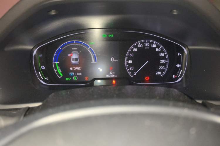 Used Honda Accord 2022 Xing·Hybrid 2.0L Xingling Version Odometer Close Up