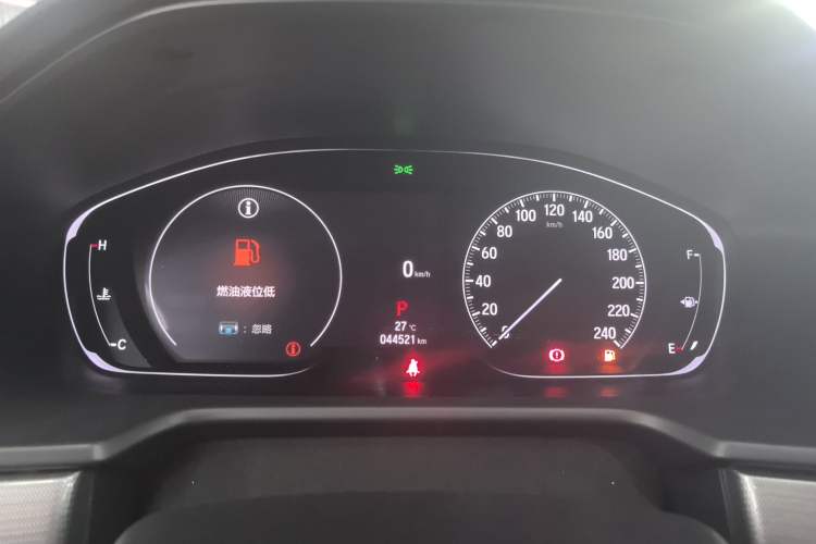 Used Honda Accord 2022 260TURBO Luxury Edition Odometer Close Up