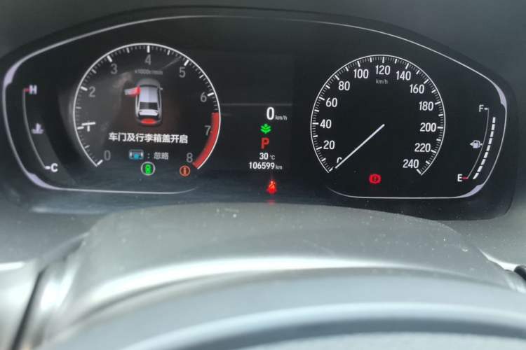 Used Honda Accord 2022 260TURBO Phantom Night Flagship Edition Odometer Close Up