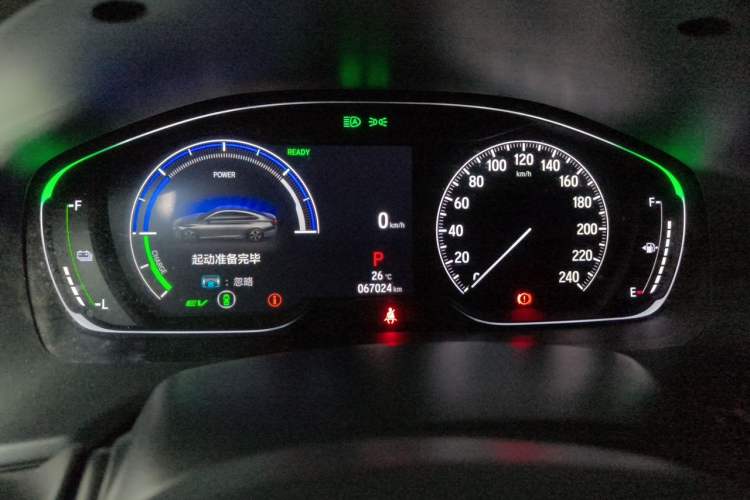 Used Honda Accord 2022 Xing·Hybrid 2.0L Xingling Version Odometer Close Up