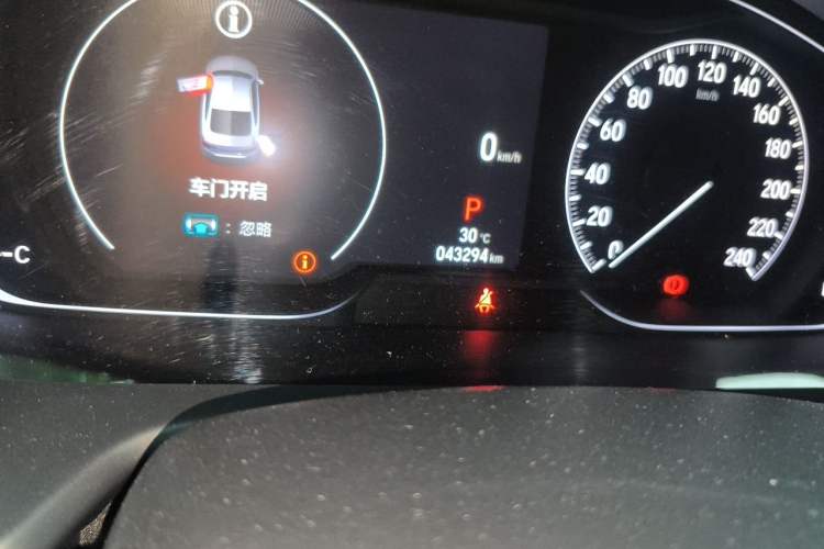 Used Honda Accord 2022 260TURBO Luxury Edition Odometer Close Up