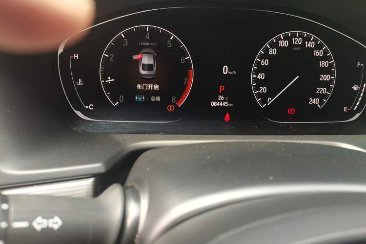 Used Honda Accord 2022 260TURBO Luxury Edition Odometer Close Up