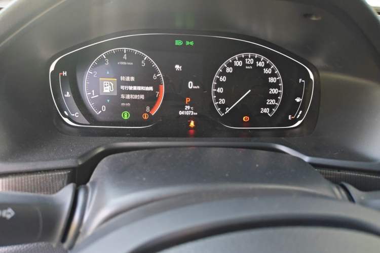 Used Honda Accord 2022 260TURBO Phantom Night · Prestige Edition Odometer Close Up