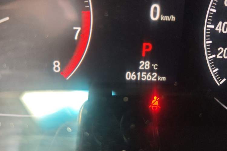 Used Honda Accord 2022 260TURBO Luxury Edition Odometer Close Up