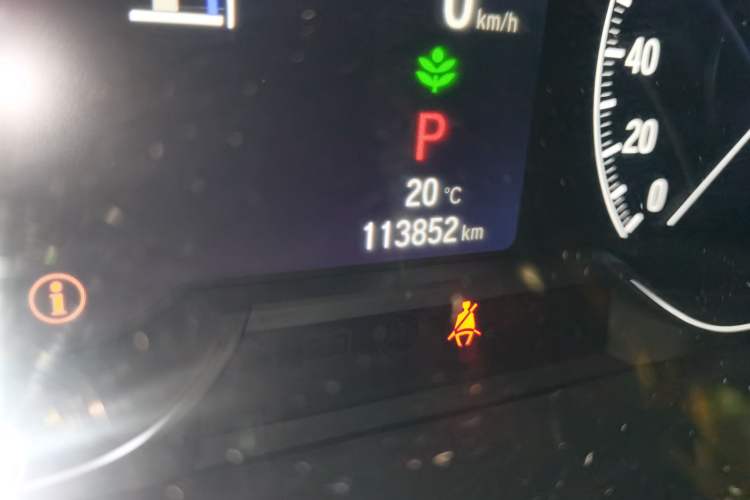Used Honda Accord 2022 Xing·Hybrid 2.0L Xingling Version Odometer Close Up