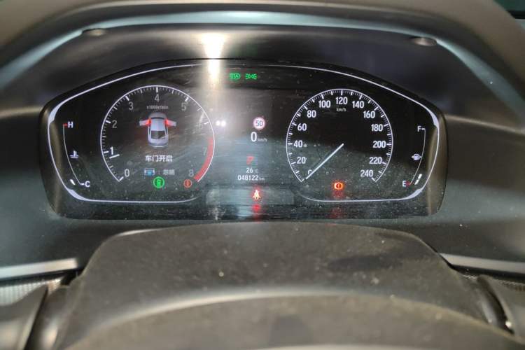 Used Honda Accord 2022 260TURBO Phantom Night · Prestige Edition Odometer Close Up