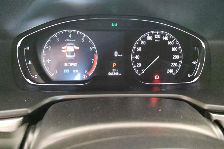 Used Honda Accord 2022 260TURBO Luxury Edition Odometer Close Up