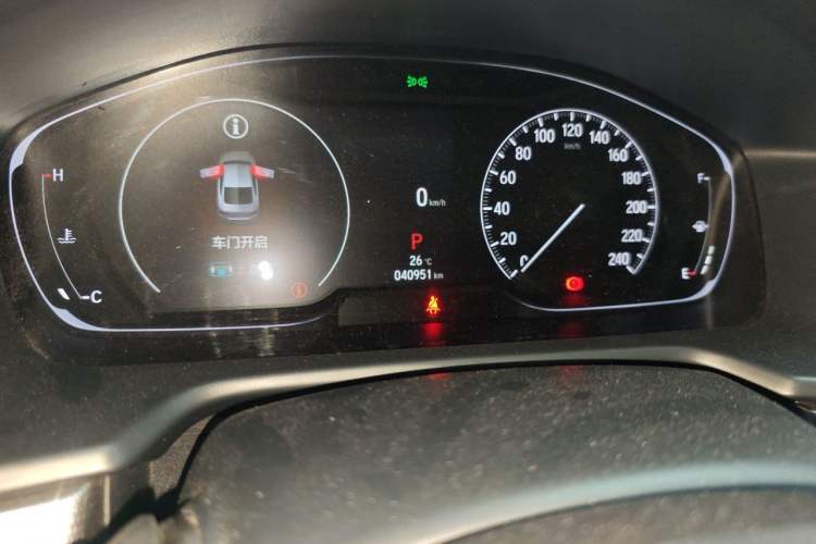 Used Honda Accord 2022 260TURBO Luxury Edition Odometer Close Up