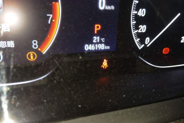 Used Honda Accord 2022 260TURBO Phantom Night · Prestige Edition Odometer Close Up