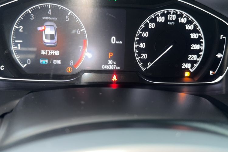 Used Honda Accord 2022 260TURBO Luxury Edition Odometer Close Up