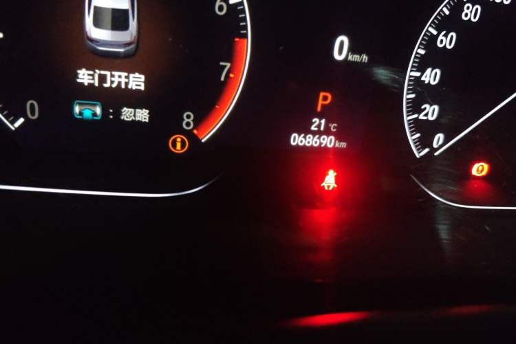 Used Honda Accord 2022 260TURBO Luxury Edition Odometer Close Up