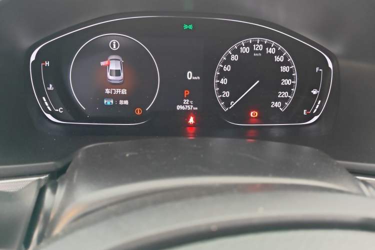 Used Honda Accord 2022 260TURBO Luxury Edition Odometer Close Up