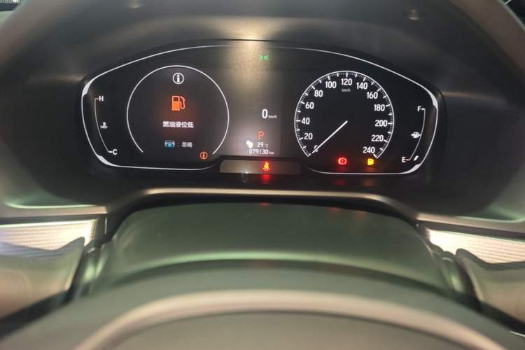 Used Honda Accord 2022 260TURBO Luxury Edition Odometer Close Up