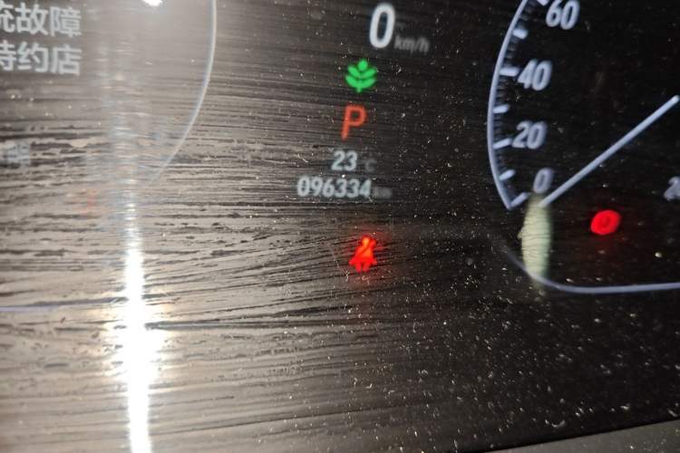 Used Honda Accord 2022 260TURBO Luxury Edition Odometer Close Up