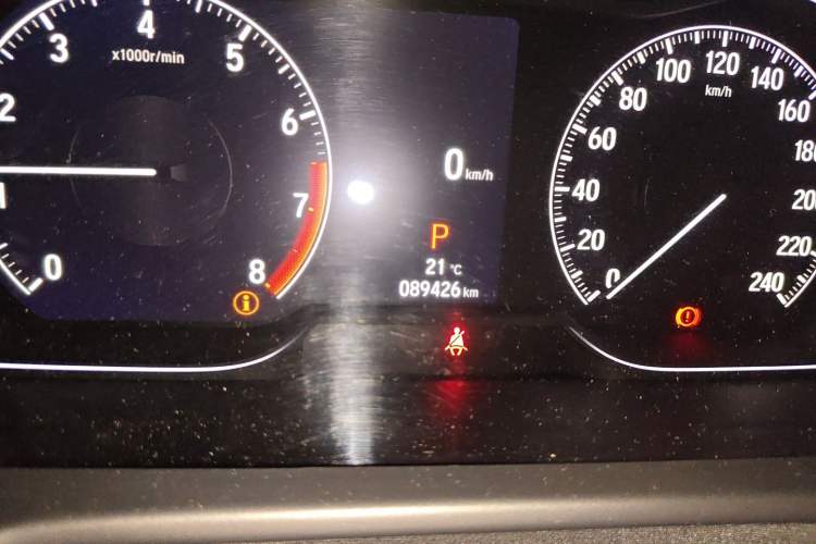 Used Honda Accord 2022 260TURBO Luxury Edition Odometer Close Up