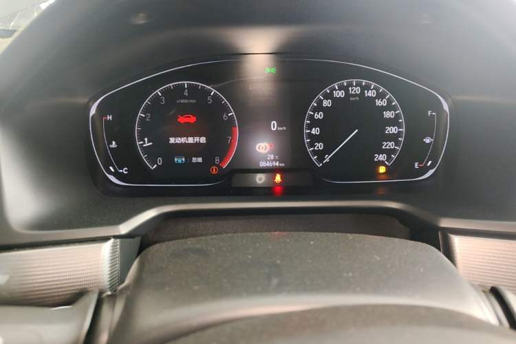 Used Honda Accord 2022 260TURBO Luxury Edition Odometer Close Up