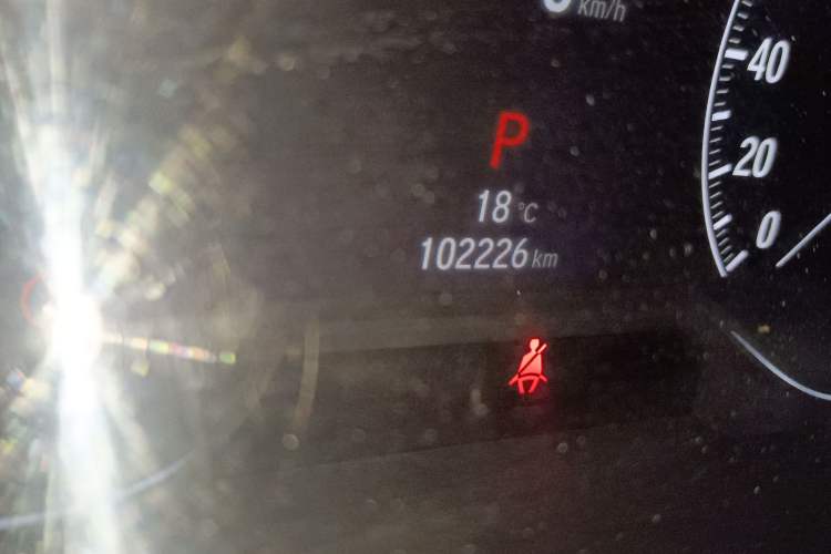 Used Honda Accord 2022 Xing·Hybrid 2.0L Phantom Night·Sharp Intelligence Edition Odometer Close Up