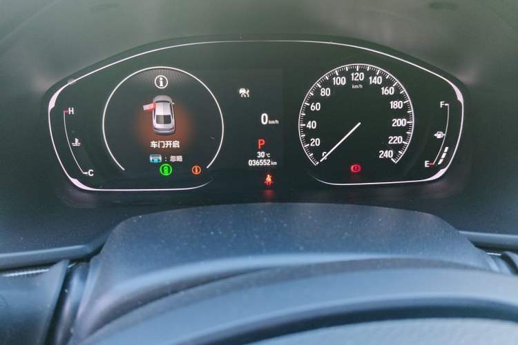 Used Honda Accord 2022 260TURBO Phantom Night · Prestige Edition Odometer Close Up