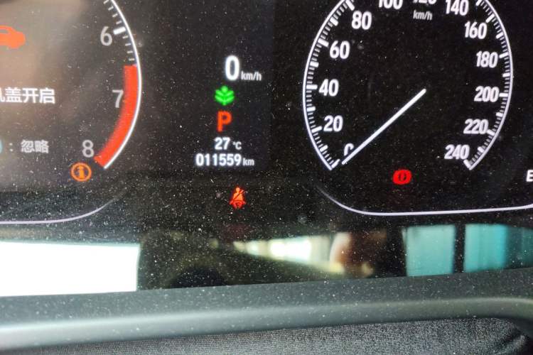 Used Honda Accord 2022 260TURBO Luxury Edition Odometer Close Up