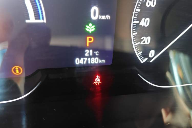 Used Honda Accord 2022 Xing·Hybrid 2.0L Phantom Night·Sharp Intelligence Edition Odometer Close Up