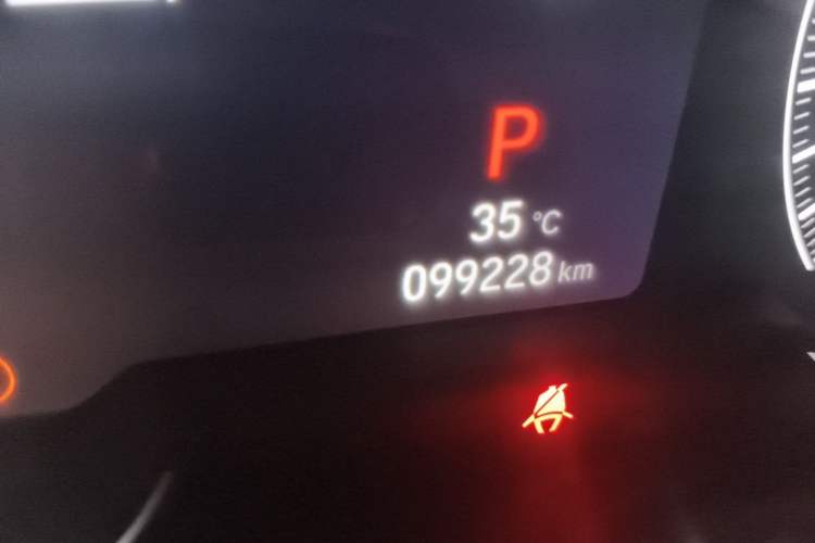 Used Honda Accord 2022 Xing·Hybrid 2.0L Phantom Night·Sharp Intelligence Edition Odometer Close Up