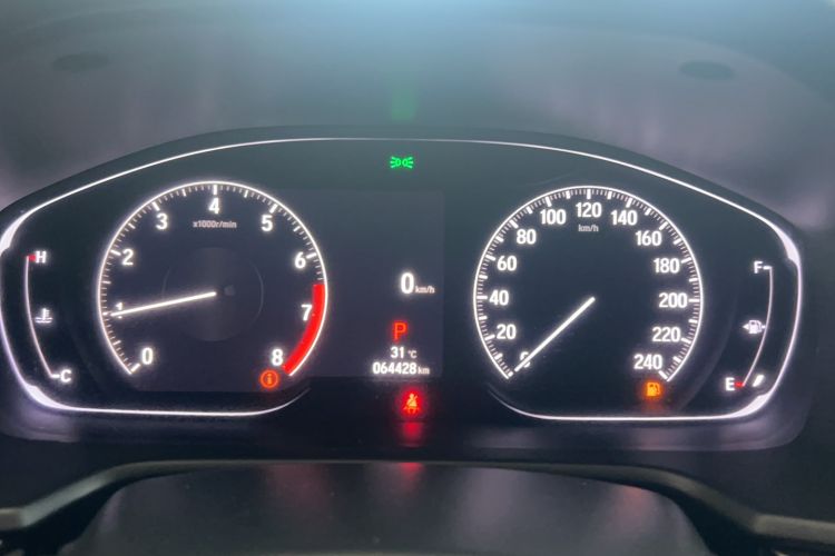 Used Honda Accord 2022 260TURBO Luxury Edition Odometer Close Up