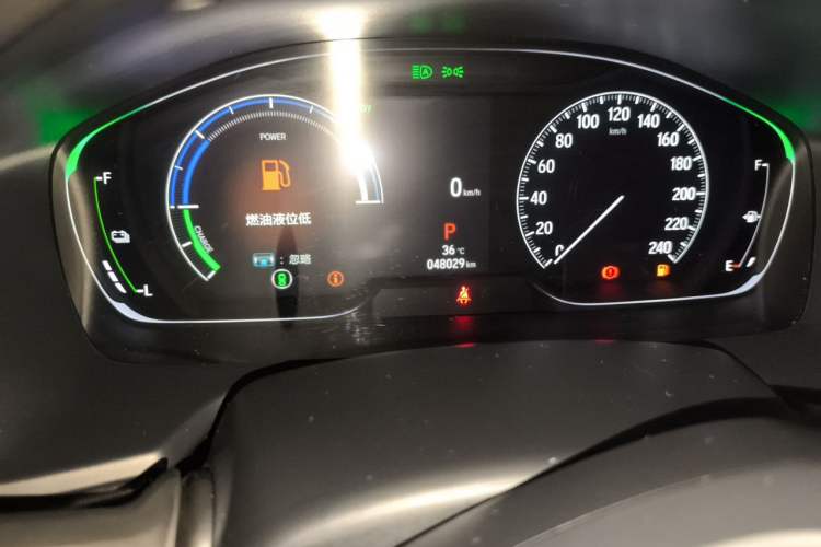 Used Honda Accord 2022 Xing·Hybrid 2.0L Xingling Version Odometer Close Up