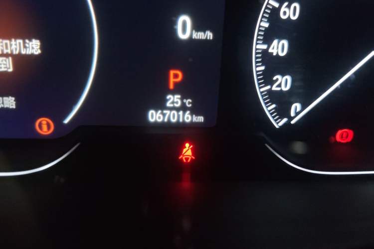 Used Honda Accord 2022 260TURBO Phantom Night · Prestige Edition Odometer Close Up