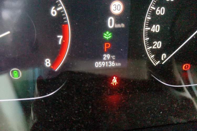 Used Honda Accord 2022 260TURBO Phantom Night · Prestige Edition Odometer Close Up