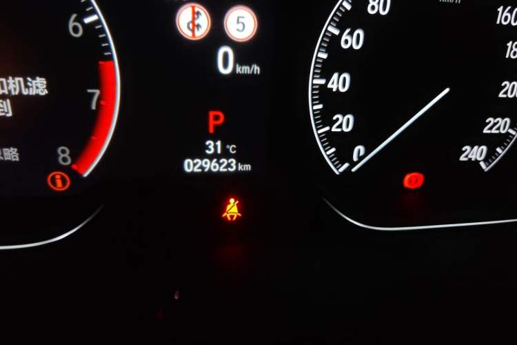 Used Honda Accord 2022 260TURBO Phantom Night · Prestige Edition Odometer Close Up