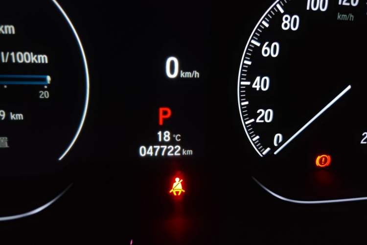 Used Honda Accord 2022 260TURBO Phantom Night · Prestige Edition Odometer Close Up