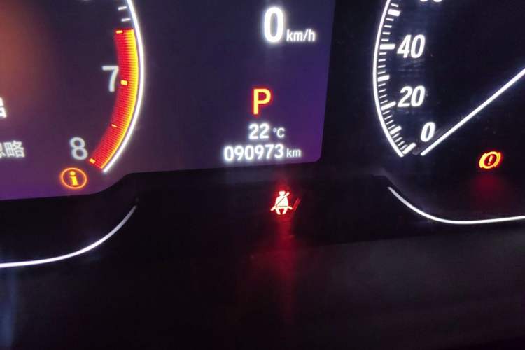 Used Honda Accord 2022 260TURBO Luxury Edition Odometer Close Up