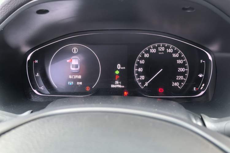 Used Honda Accord 2022 260TURBO Luxury Edition Odometer Close Up