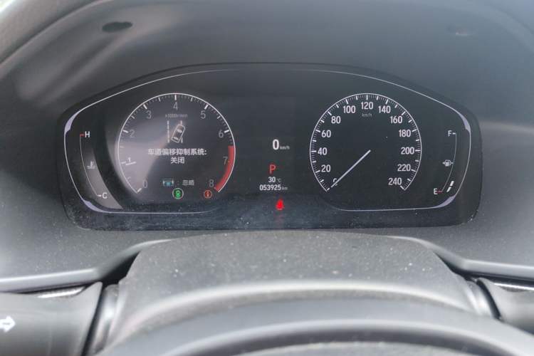 Used Honda Accord 2022 260TURBO Phantom Night · Prestige Edition Odometer Close Up