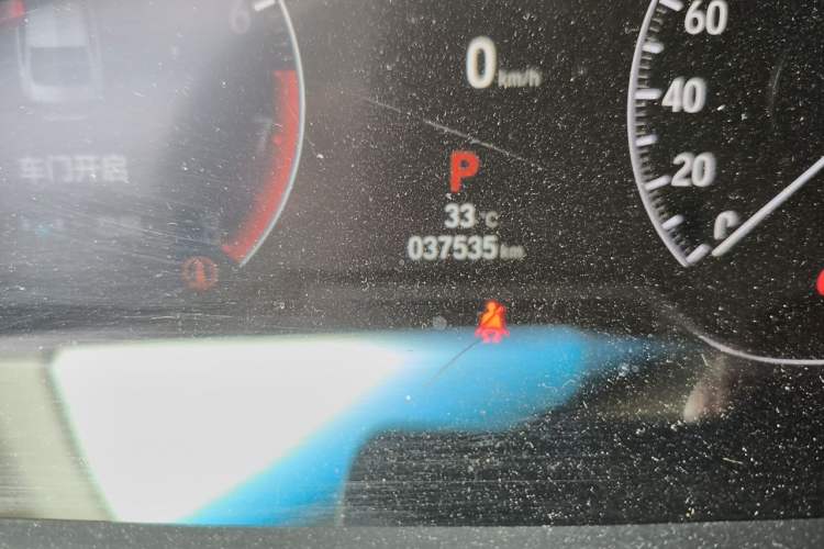 Used Honda Accord 2022 260TURBO Luxury Edition Odometer Close Up