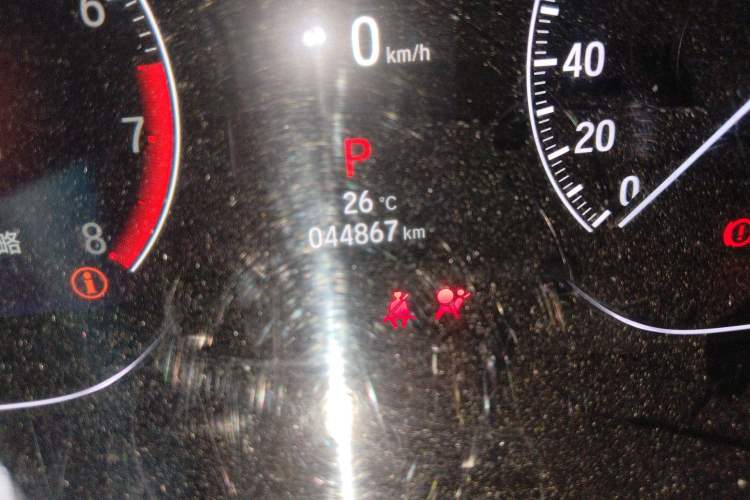 Used Honda Accord 2022 260TURBO Phantom Night · Prestige Edition Odometer Close Up