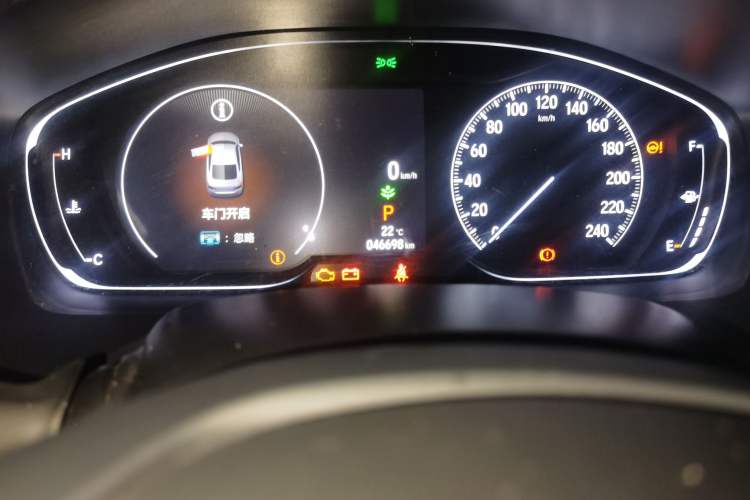 Used Honda Accord 2022 260TURBO Luxury Edition Odometer Close Up