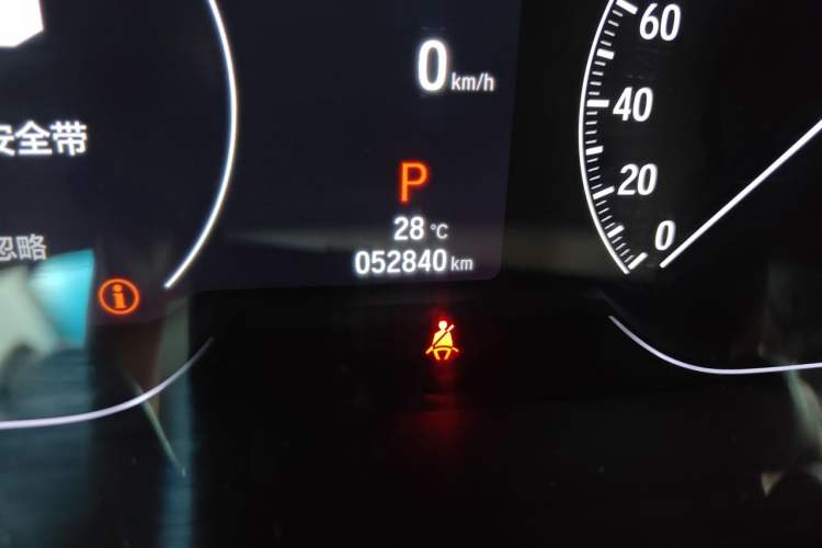 Used Honda Accord 2022 260TURBO Luxury Edition Odometer Close Up