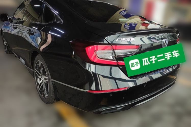 Used Honda Accord 2022 Xing·Hybrid 2.0L Phantom Night·Sharp Intelligence Edition Rear Left 45 Deg