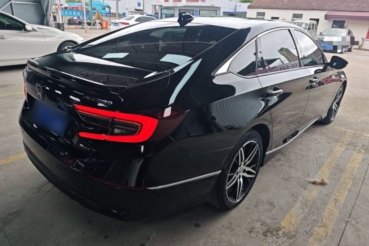 Used Honda Accord 2022 Xing·Hybrid 2.0L Phantom Night·Sharp Intelligence Edition Rear Right 45 Deg