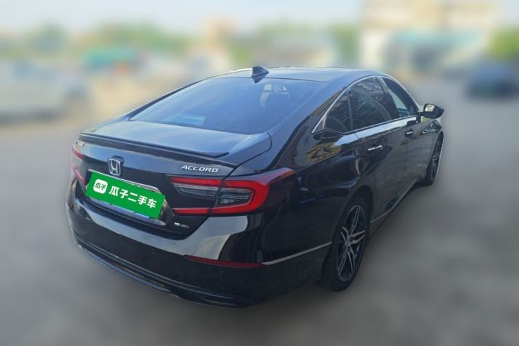 Used Honda Accord 2022 Xing·Hybrid 2.0L Phantom Night·Sharp Intelligence Edition Rear Right 45 Deg