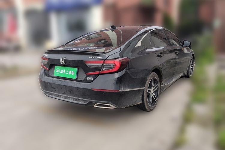 Used Honda Accord 2022 260TURBO Phantom Night · Prestige Edition Rear Right 45 Deg