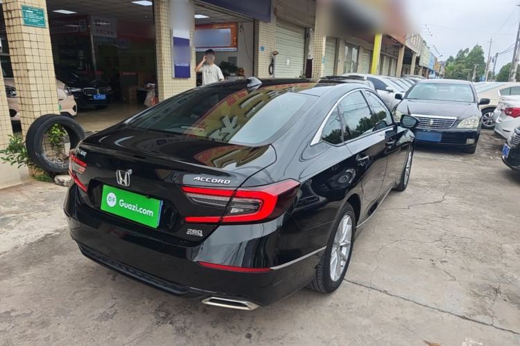 Used Honda Accord 2022 260TURBO Luxury Edition Rear Right 45 Deg