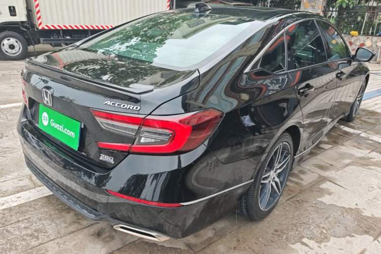 Used Honda Accord 2022 260TURBO Phantom Night · Prestige Edition Rear Right 45 Deg
