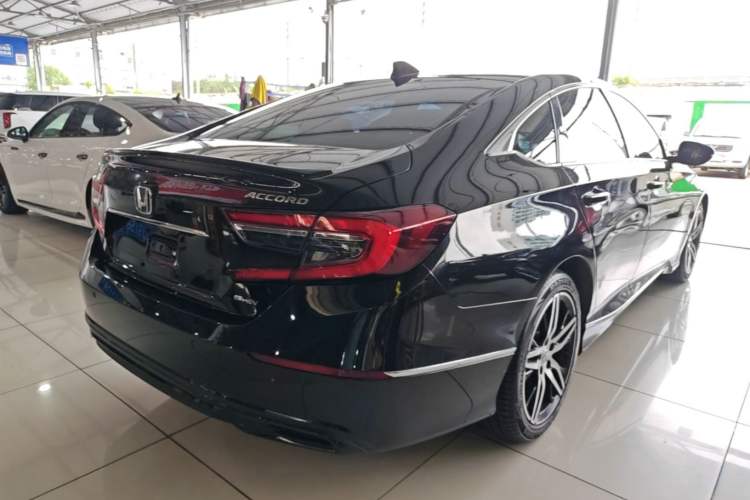 Used Honda Accord 2022 Xing·Hybrid 2.0L Phantom Night·Sharp Intelligence Edition Rear Right 45 Deg