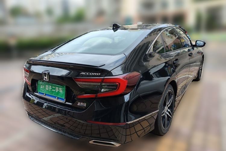 Used Honda Accord 2022 260TURBO Phantom Night · Prestige Edition Rear Right 45 Deg