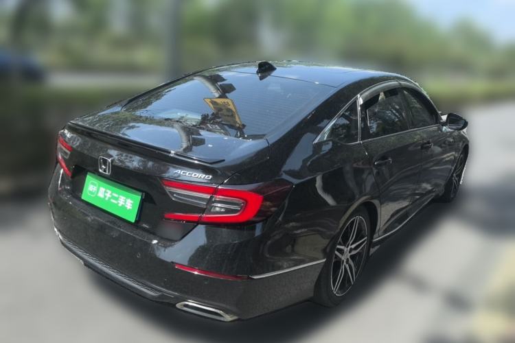 Used Honda Accord 2022 260TURBO Phantom Night · Prestige Edition Rear Right 45 Deg