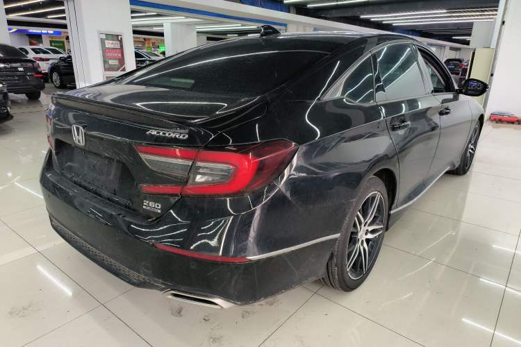 Used Honda Accord 2022 260TURBO Phantom Night · Prestige Edition Rear Right 45 Deg